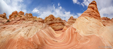The Wave panorama
Coyote Buttes AZ
